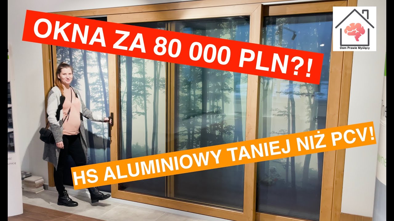 Ile kosztują okna i brama garażowa w 2022 i 2023? Kommerling 88 MD, HS Aliplast Ultraglide.