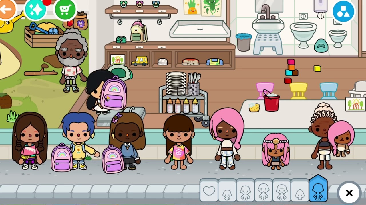 The populars at school have a secret child
