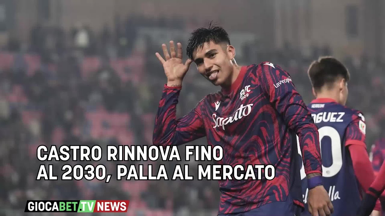 Bologna - Castro rinnova fino al 2030, palla al mercato