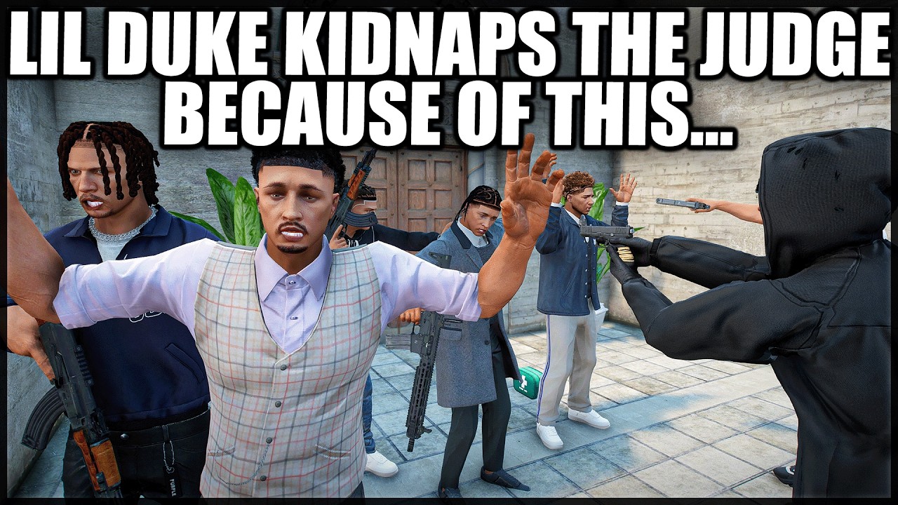 Lil Duke Kidnaps The Judge Because Of This... | GTA RP | GrizzleyWorld Chiraq