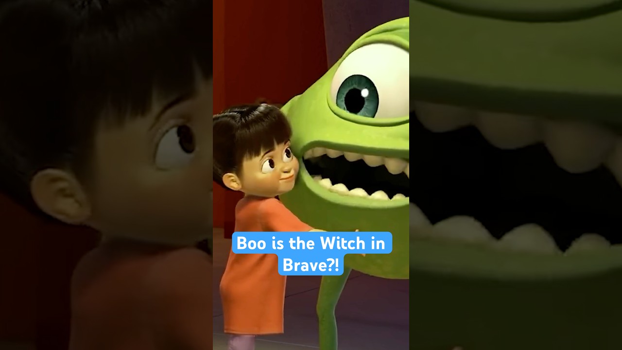 Boo is the Witch in Brave?! Pixar Theory Explained