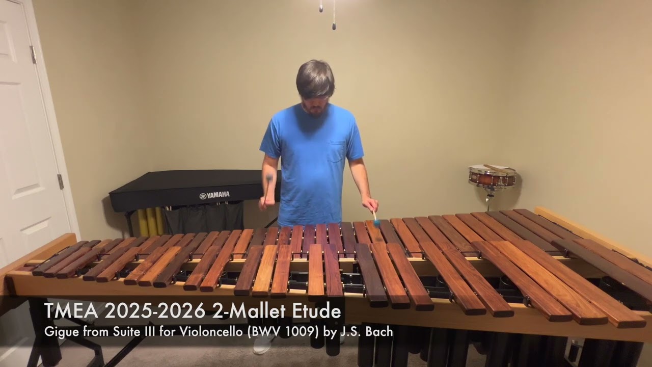 TMEA 2025-2026 Percussion Etudes: 2 Mallet