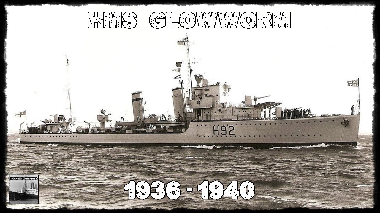 HMS GLOWWORM - CONSTRU&Ccedil;&Atilde;O AO NAUFR&Aacute;GIO