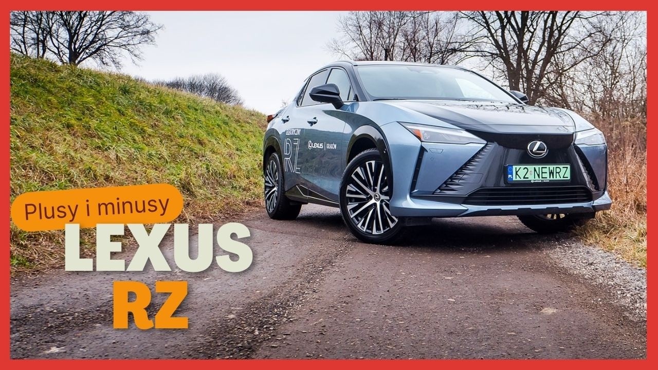 SUV na prąd - Lexus RZ 450 e - wady i zalety