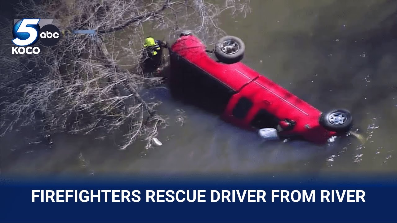 Man’s water rescue highlights complex training within the Oklahoma City Fire Department