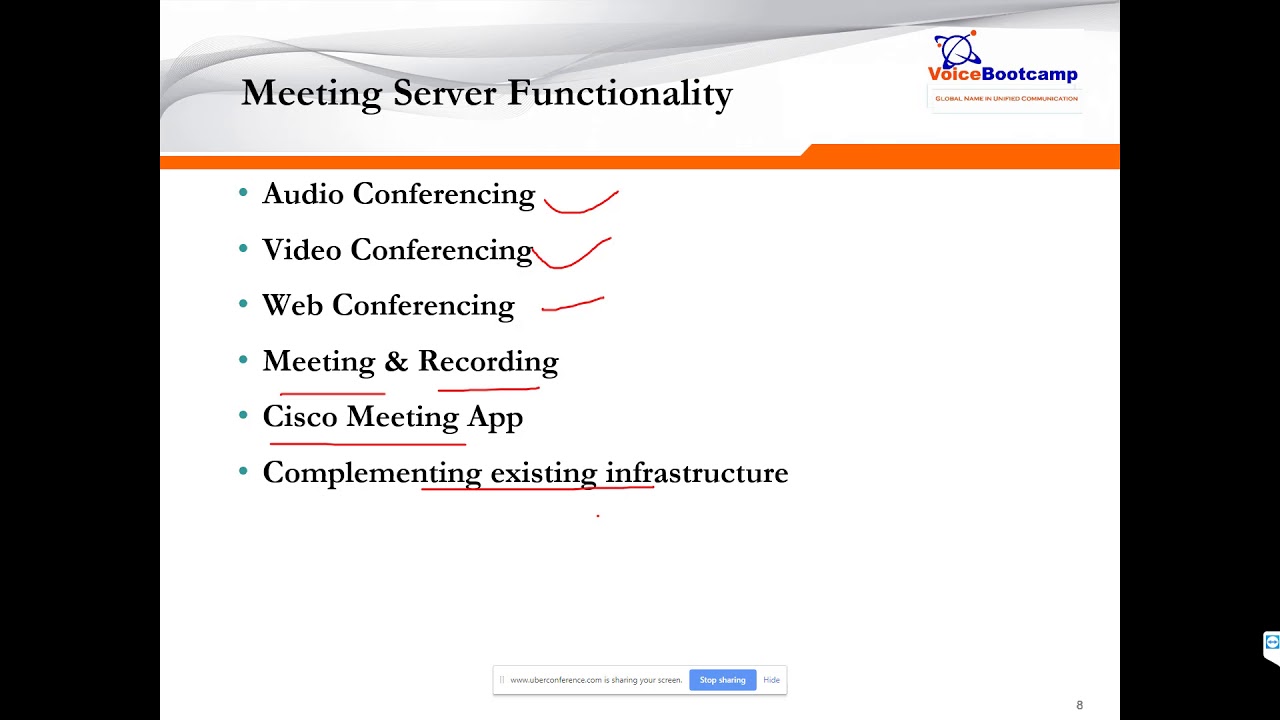 Cisco Meeting Server 2.3 - Introduction to CMS Component