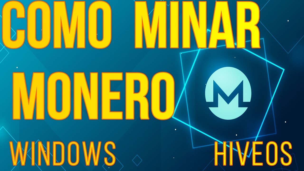 COMO MINAR MONERO - WINDOWS Y HIVEOS - CPU - POOL Y NICEHASH - XMR