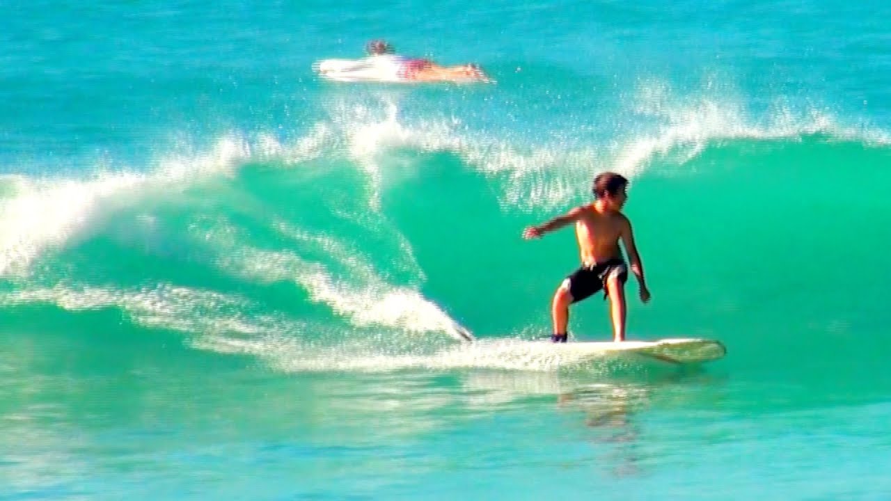 SURF'S UP!  At Josiah's Bay on Tortola in the British Virgin Islands, CARIBBEAN!