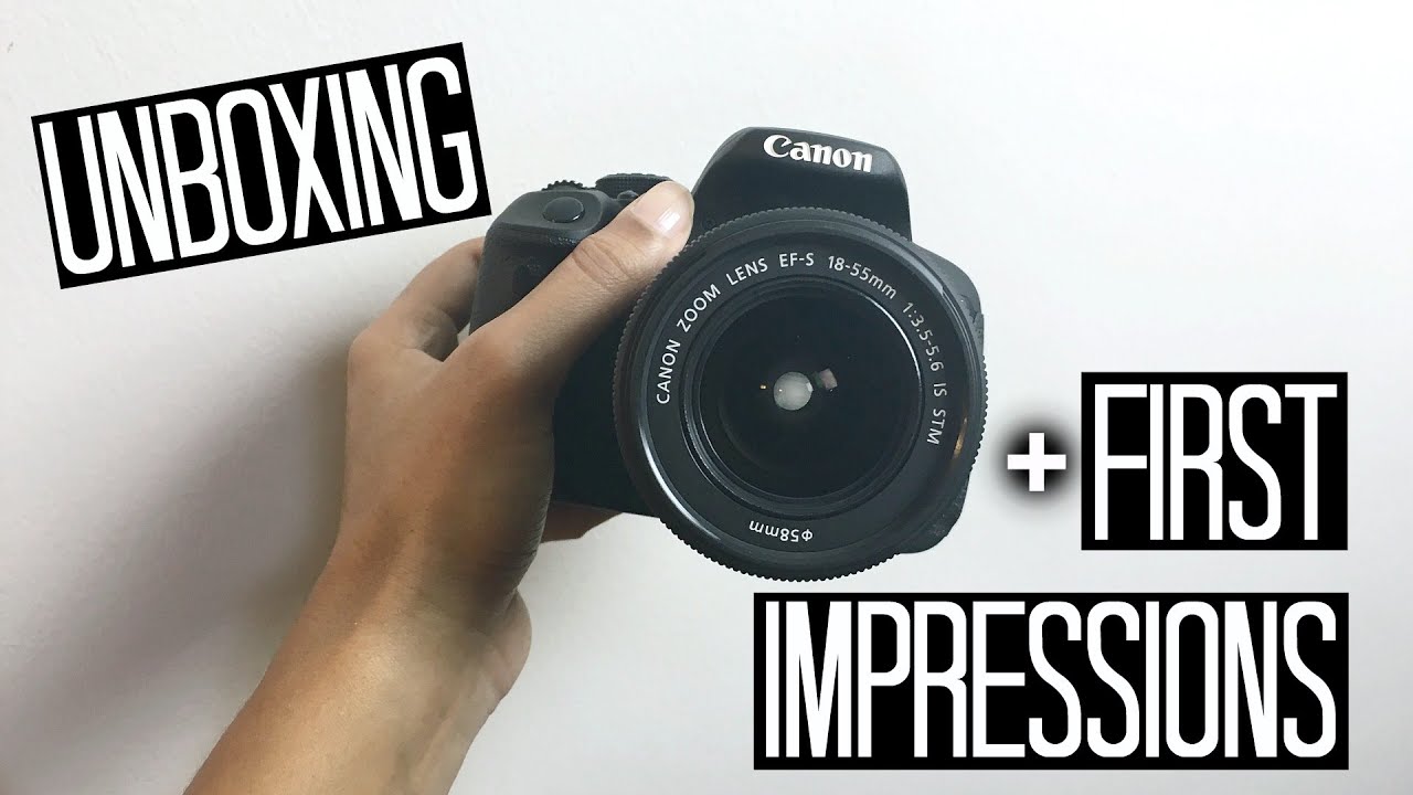 Canon EOS Rebel T5i Unboxing + First Impressions