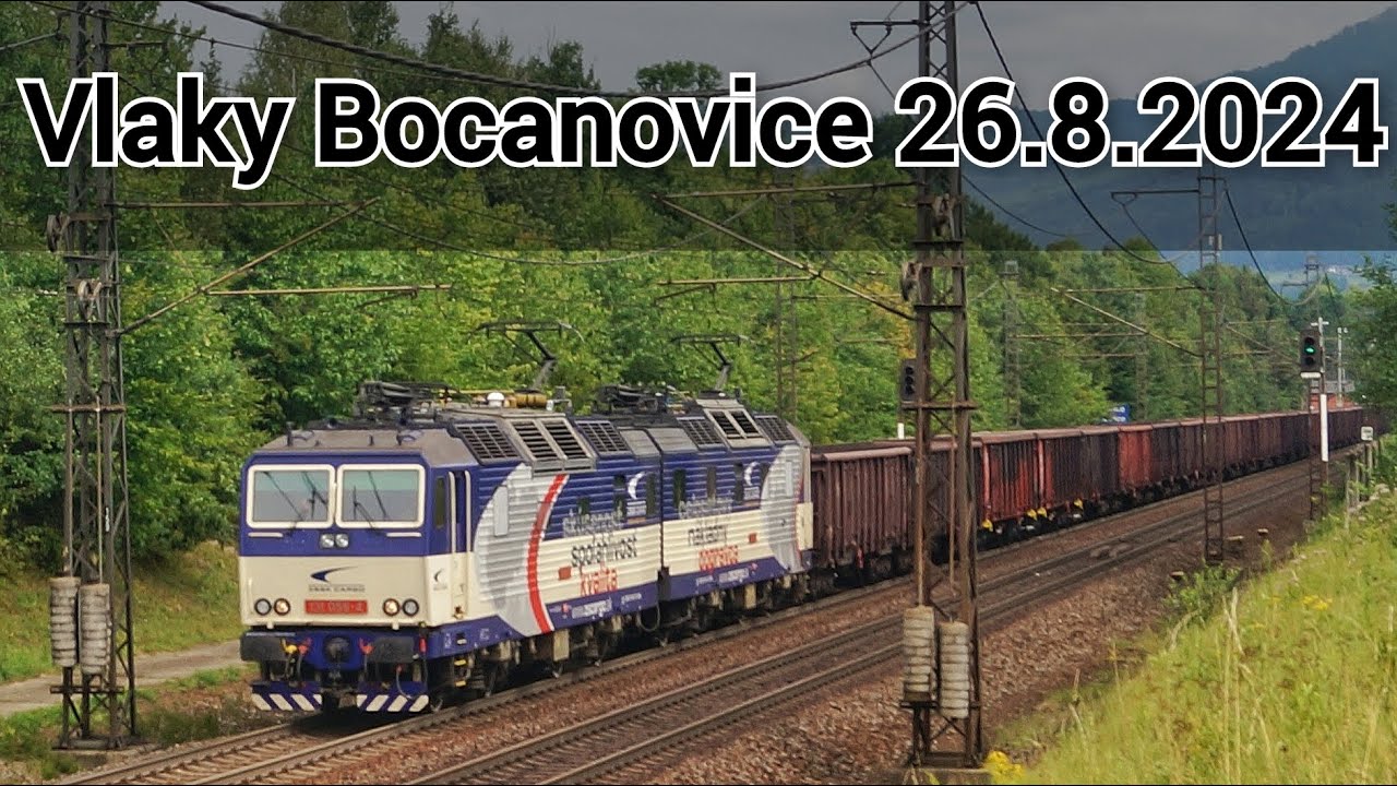 Vlaky Bocanovice 26.8.2024