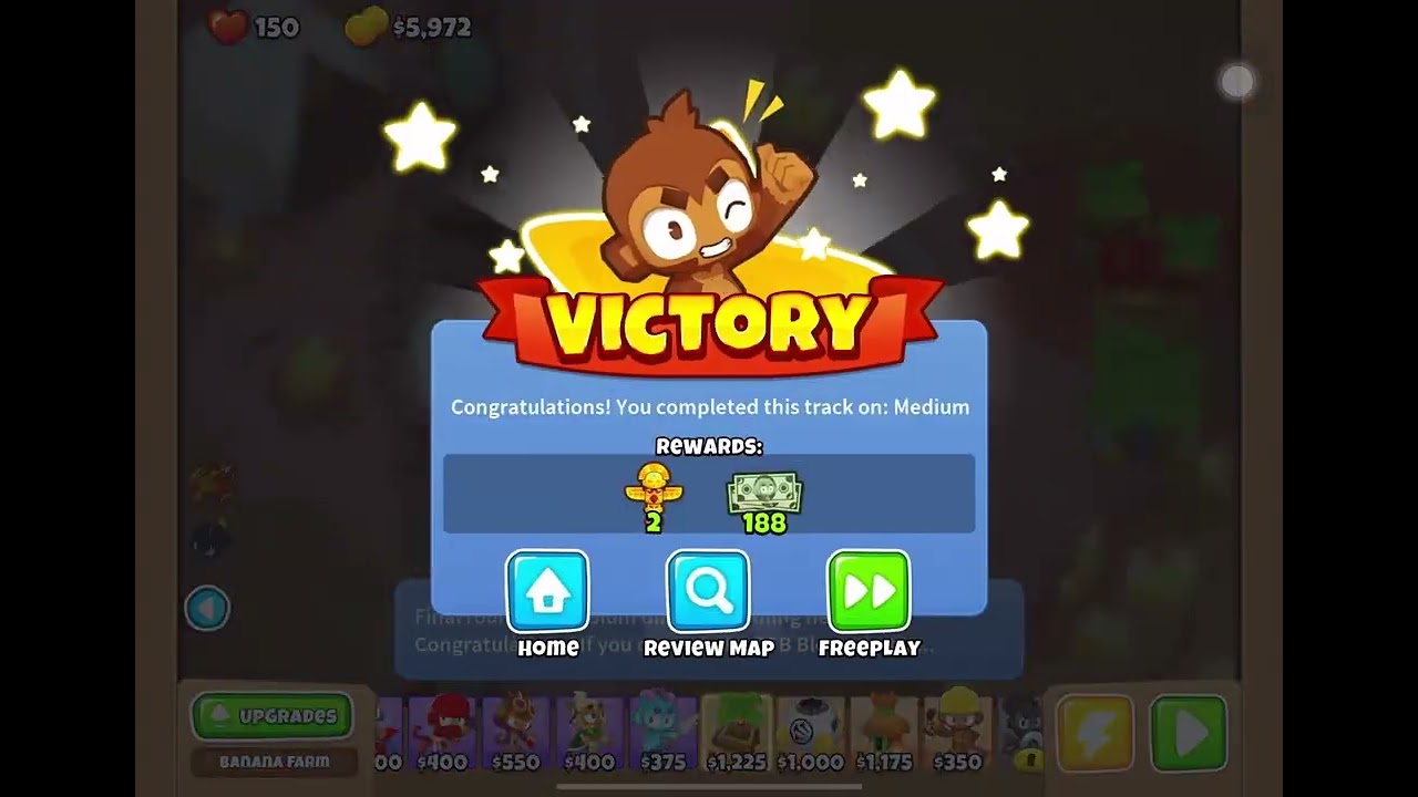 Bloons TD 6 | Three Mine’s Round | Medium - Reverse - Freeplay