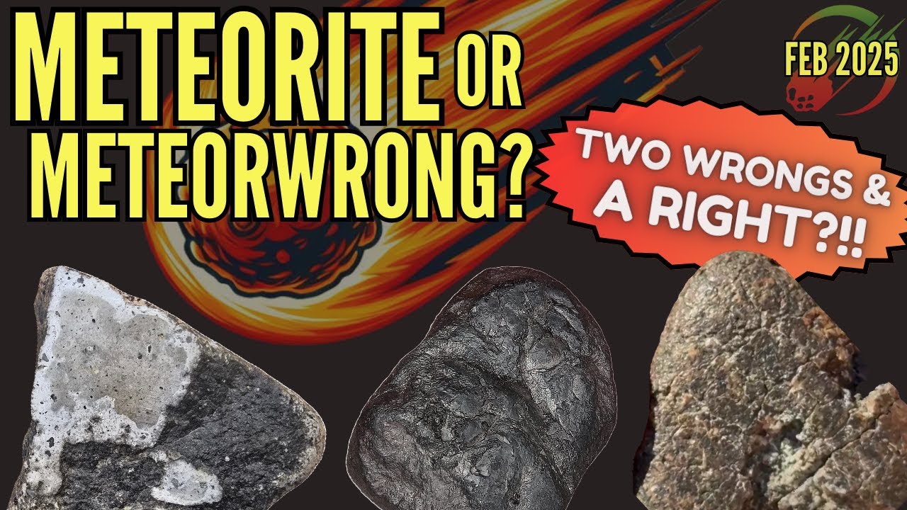 Is it a Meteorite ☄️ or a MeteorWRONG? Rock IDs for Rockhounder Patreons  February 2025