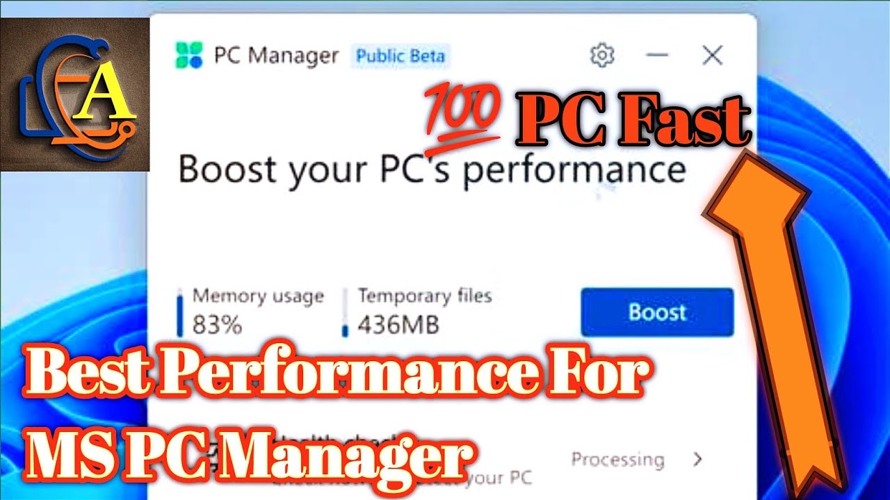 How to Speed Up Windows 11 for Free 🚀 - Microsoft PC Manager | 2024