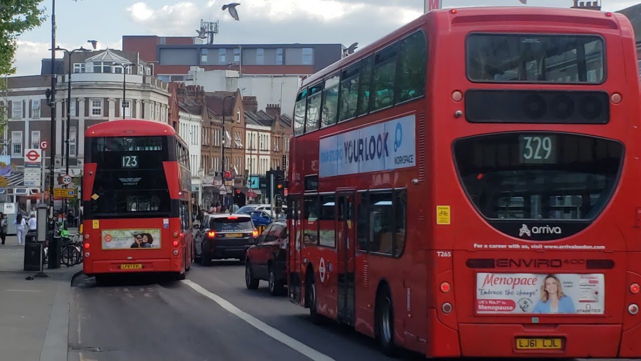 Buses at Wood Green  (oh my days there's a lot of buses..)