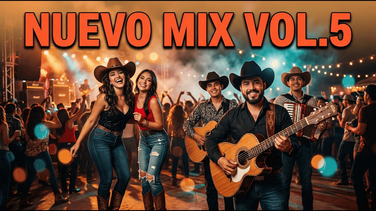 Banda & Norteño – Mix Vol 5 - Pa’ la Fiesta, Baile y Pisteo | 1 Hora