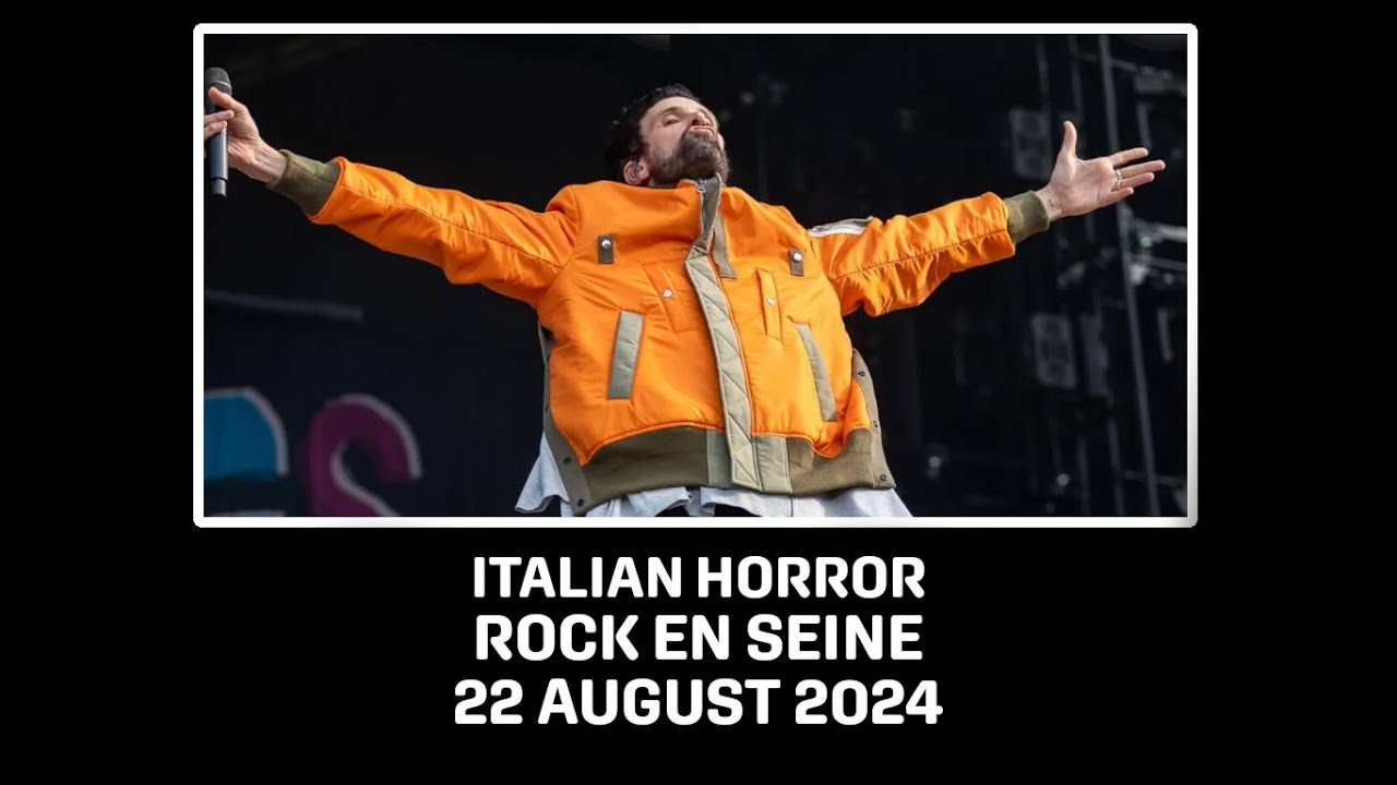 Kasabian - Italian Horror - Rock en Seine, Domaine National De Saint-Cloud, France - 22 August 2024