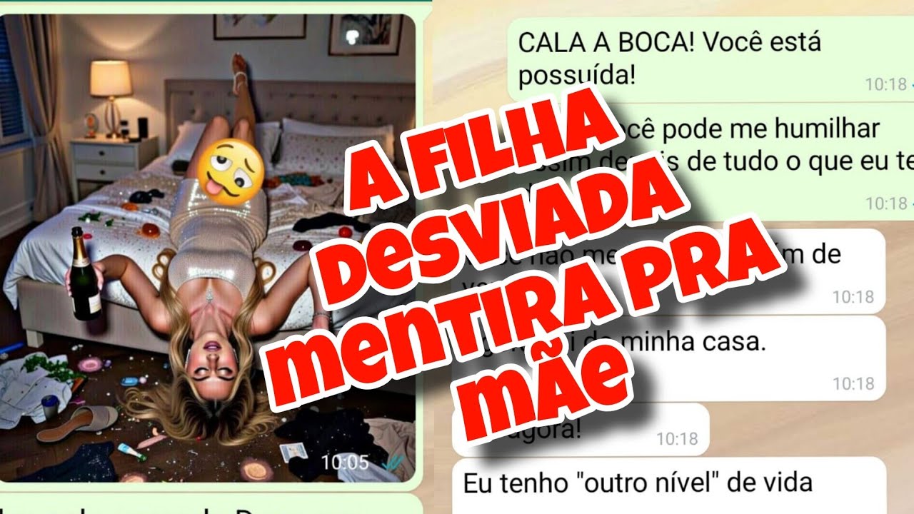 A FILHA DESVIADA TROCOU O AMOR DA MAE POR UM VELHO RICO E SE DEU MAL