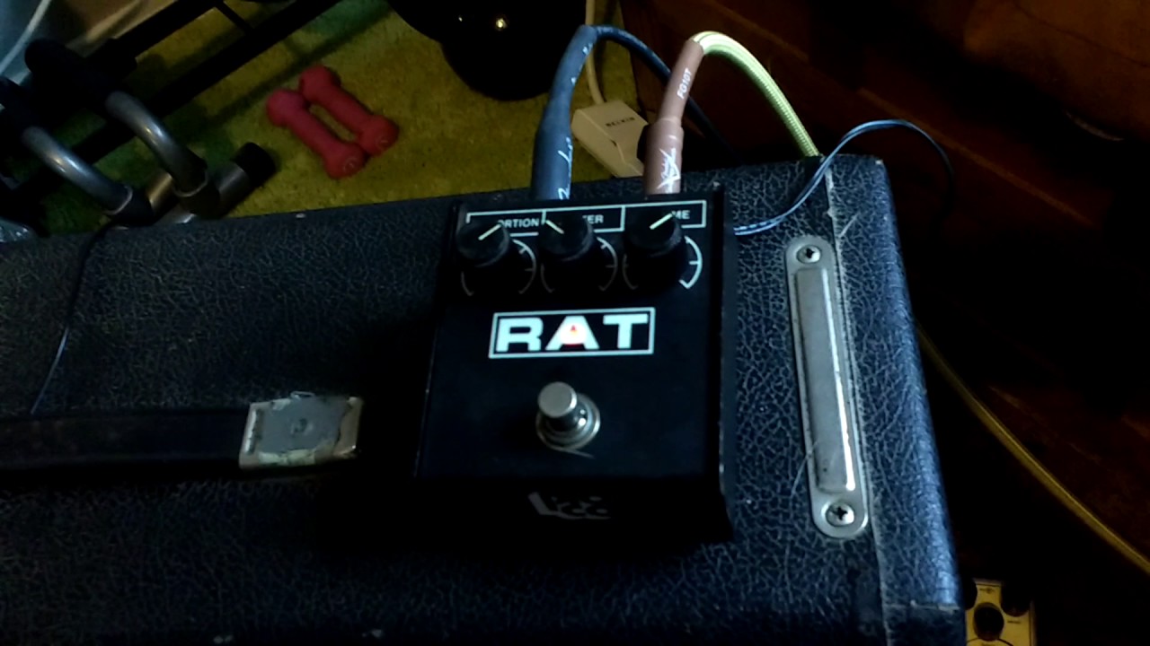 ProCo 1992 RAT distortion with LM308 chip