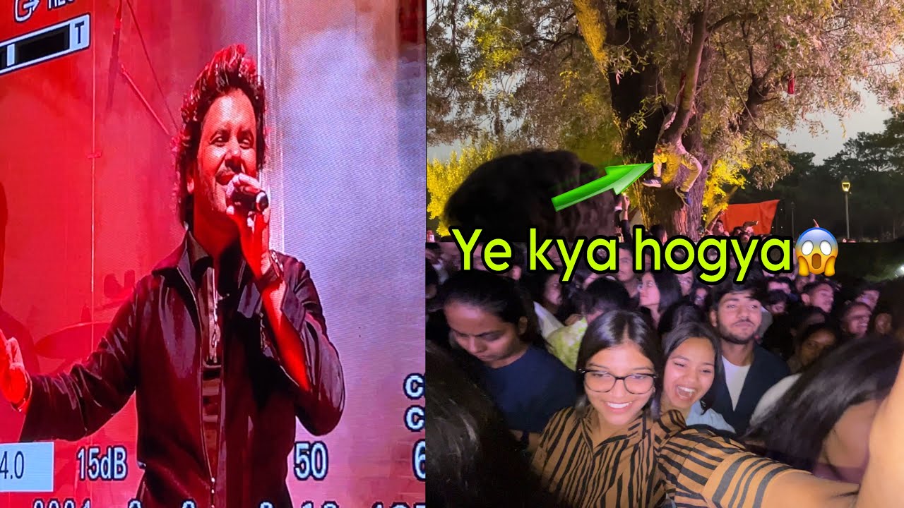 Javed ali’s concert 🥰 ll Concert m hua bawal😨