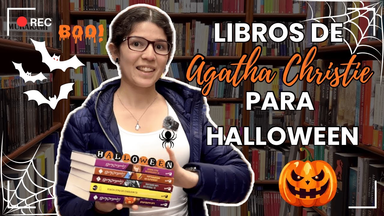 TOP 5 libros de AGATHA CHRISTIE para leer en HALLOWEEN  🎃 👻 😱