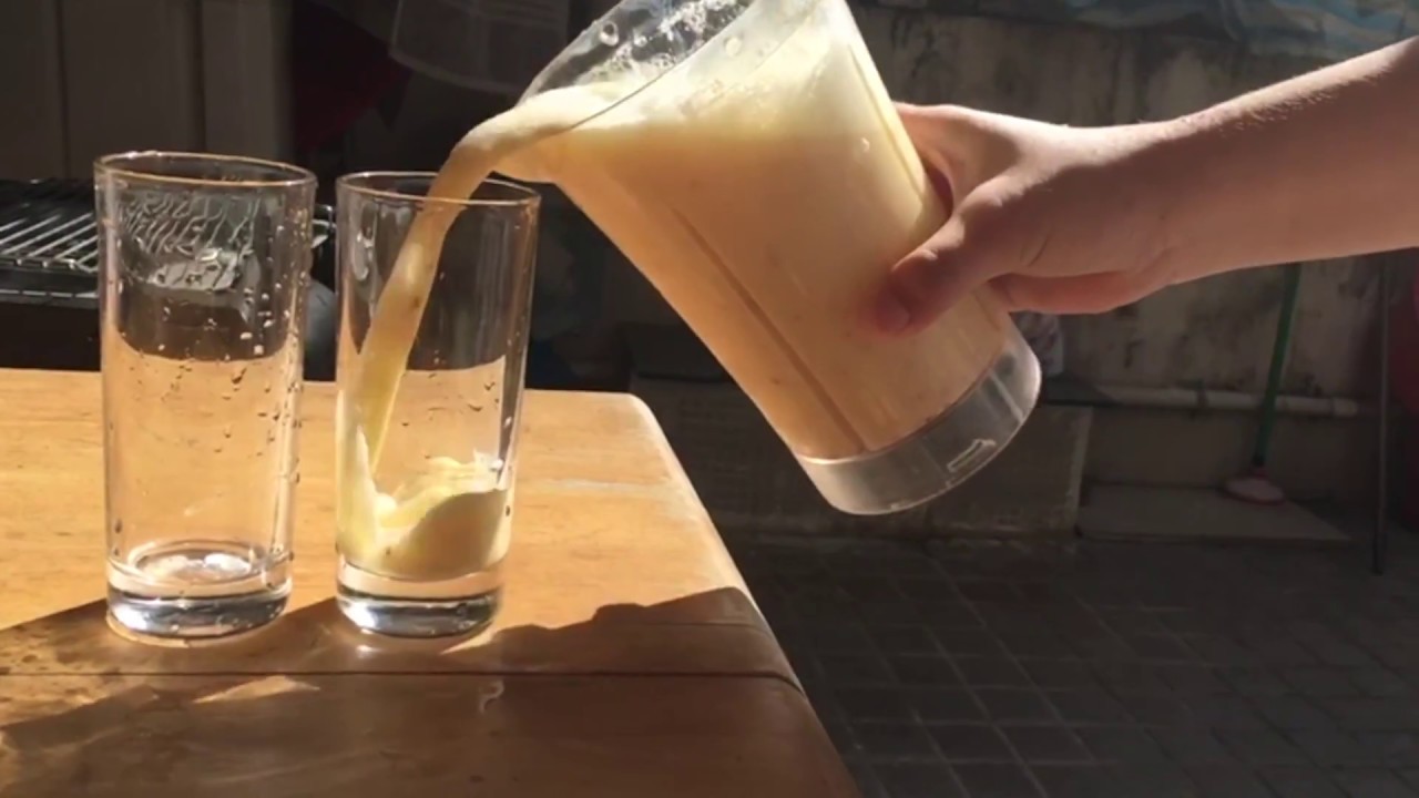 4 Ingredients Apple Lassi
