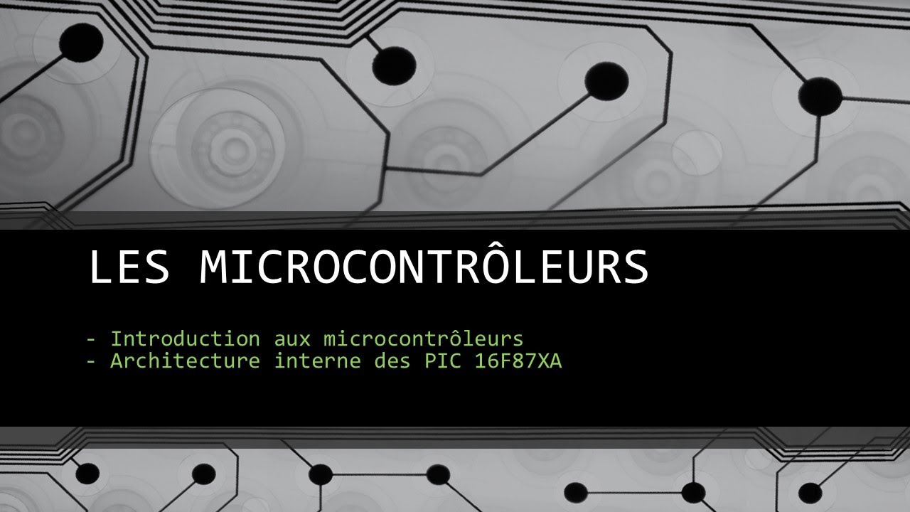 Microcontrôleurs - partie 1 -