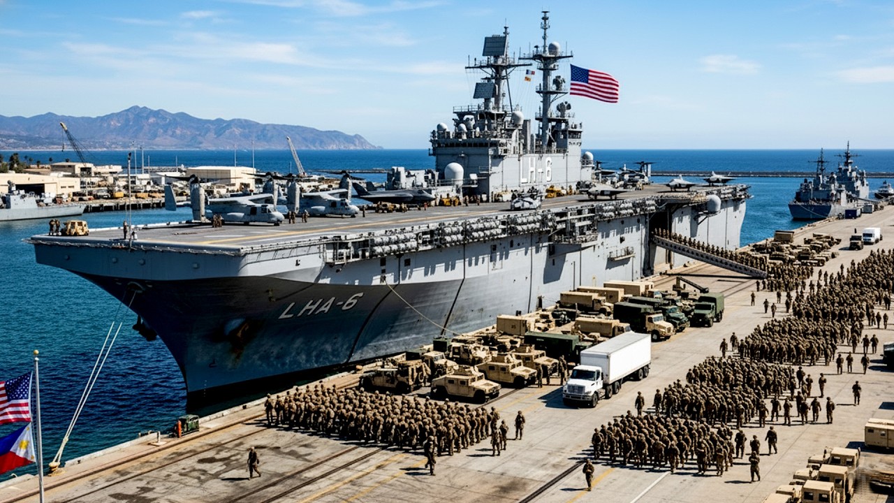 Philippines Shocked! US Marines Conduct Large-Scale Operation in Subic Bay