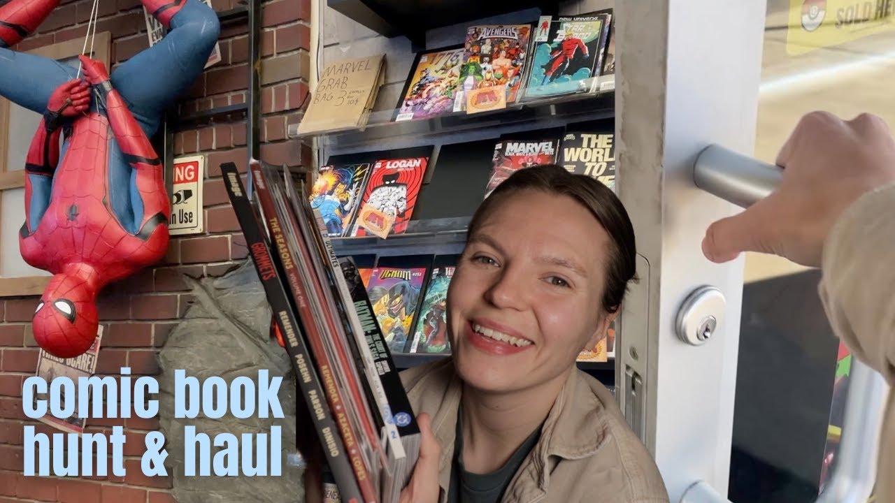 hitting multiple comic book shops | Comic Vlog