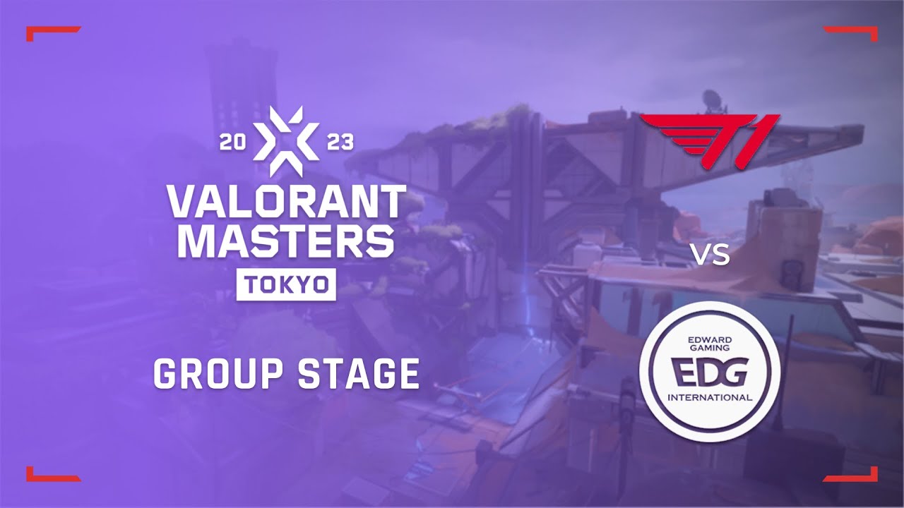 T1 V EDG Map 1 Fracture Tokyo Groups Elimination game