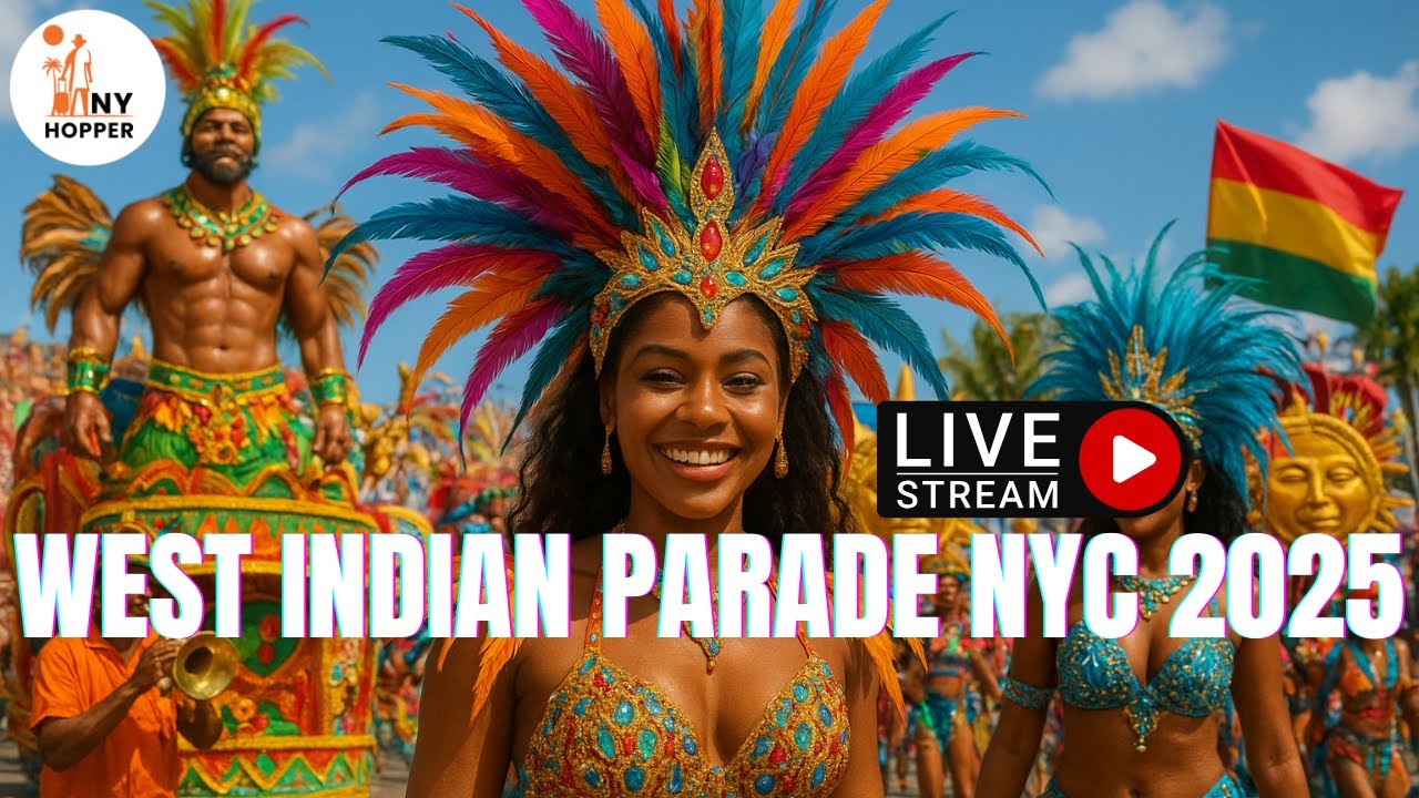 NY Hopper LIVE 58th West Indian Parade, NYC 2025. Caribbean Parade, Brooklyn.