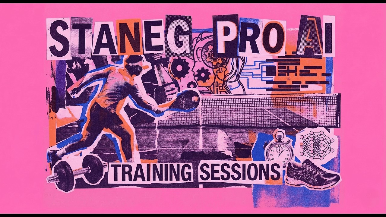 🤖 Staneg Pro AI Tennis Practice | Session 1 #StanegProAI #SwingVision