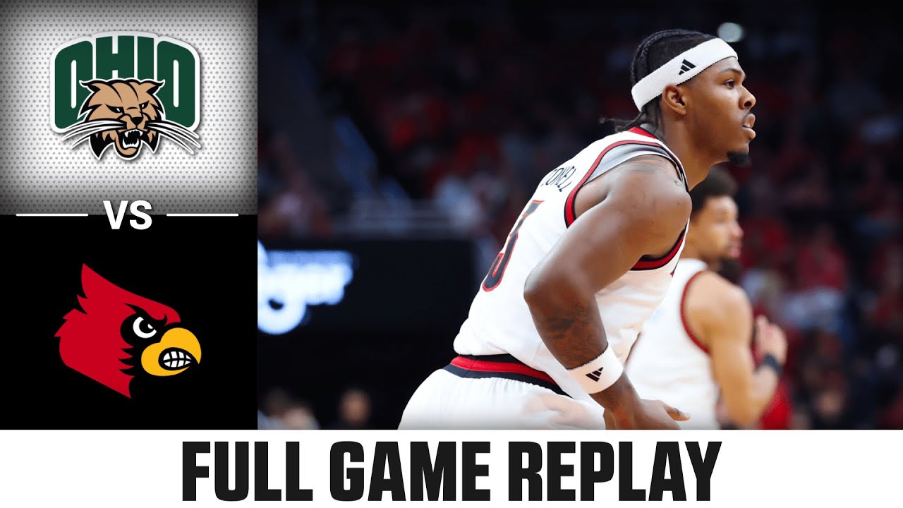 Ohio vs Louisville Full Game Replay | 2025-26 ACC Men's Basketball