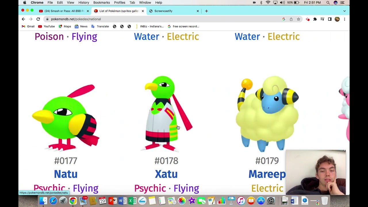 All 1017 Pokemon (Smash or Pass)