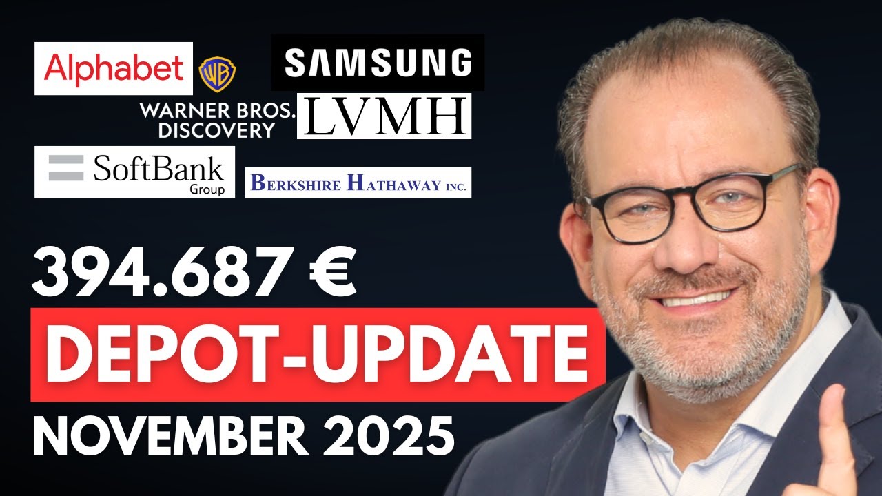 DIESE Aktien kaufe und verkaufe ich jetzt (Depot-Update&nbsp;November&nbsp;2025)