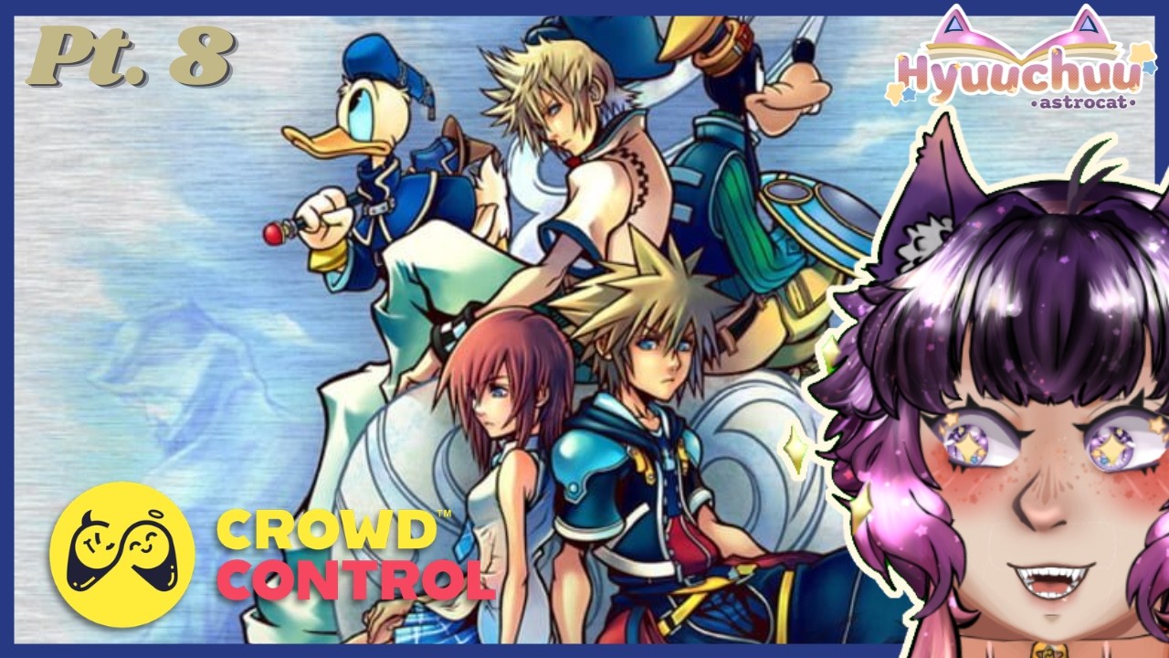 Beast, we gotta work on your people skills. Pt.8 | Kingdom Hearts II Crowd Control