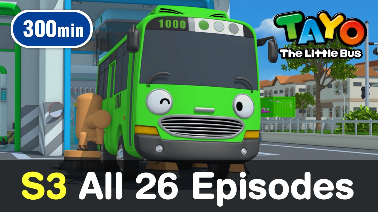 [Tayo S3] All 26 Full Episodes of Season 3 (300 mins)