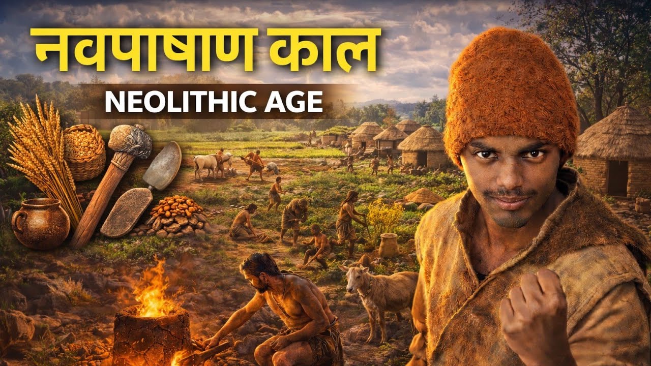  जब इंसान ने पहली बार खेती की 🌾 | नवपाषाण काल की खौफनाक सच्चाई | UPSC Histor