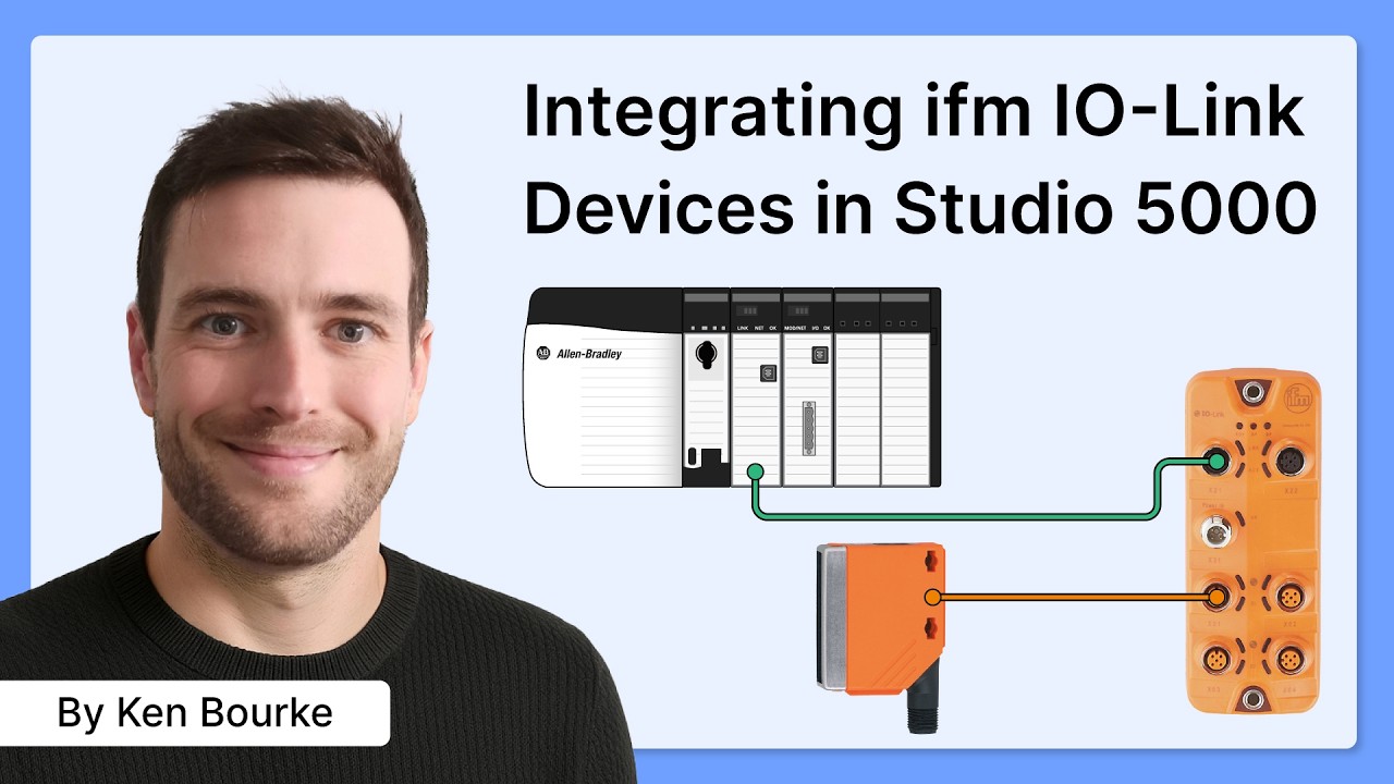 Интеграция устройств ifm IO-Link в Logix Designer Studio 5000