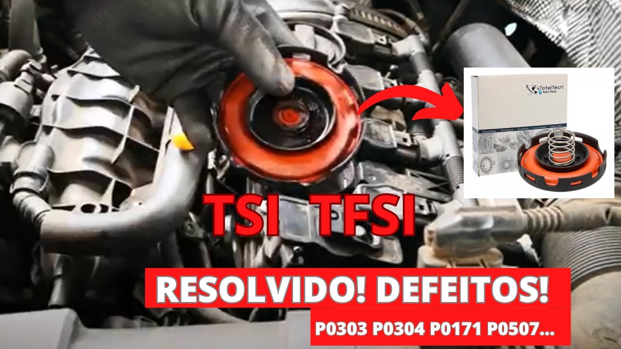 Como resolver Falha Tiguan Jetta Passat Audi A4 A3... P0303 P0304 P0171 P0507 Podem Aparecer Scanner