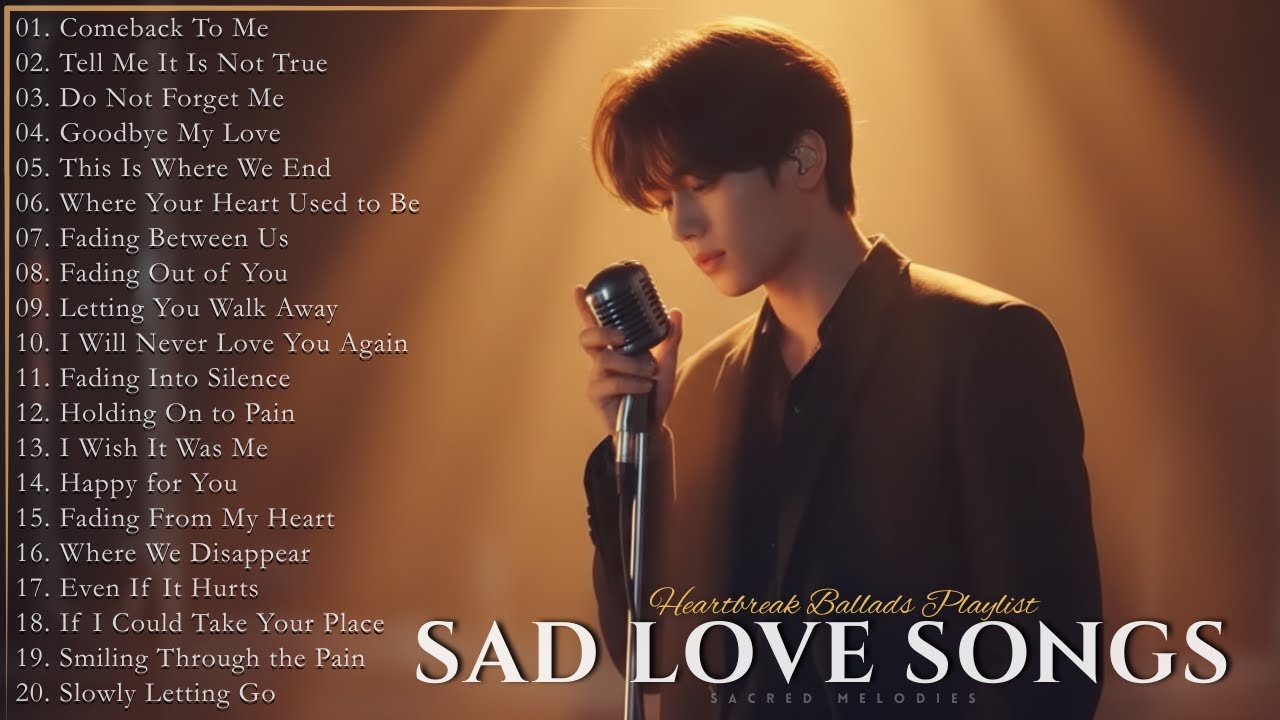 Beautiful Heartfelt Sad Love Songs 2025 | Best of Romantic Love Ballads | Easy-Listening Sad Songs