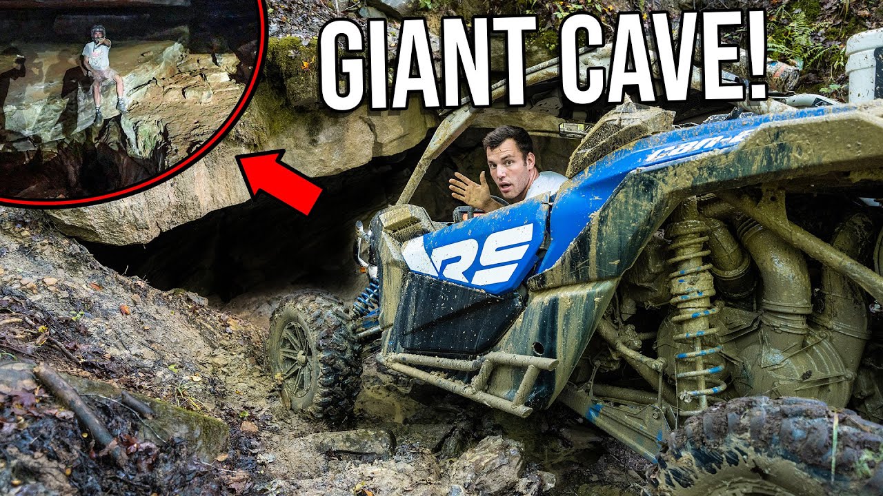 I Almost Fell To The Bottom of a Massive Cave! *Can-Am x3 Road Trip*