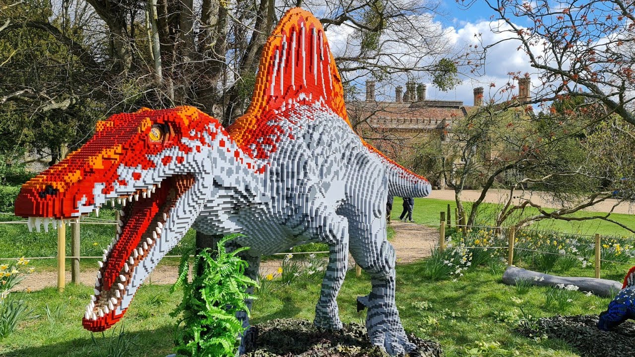 Marwell Zoo & Lego Brickosaurs Evolution Dinosaur Safari 2022 Marwell Wildlife, Winchester England