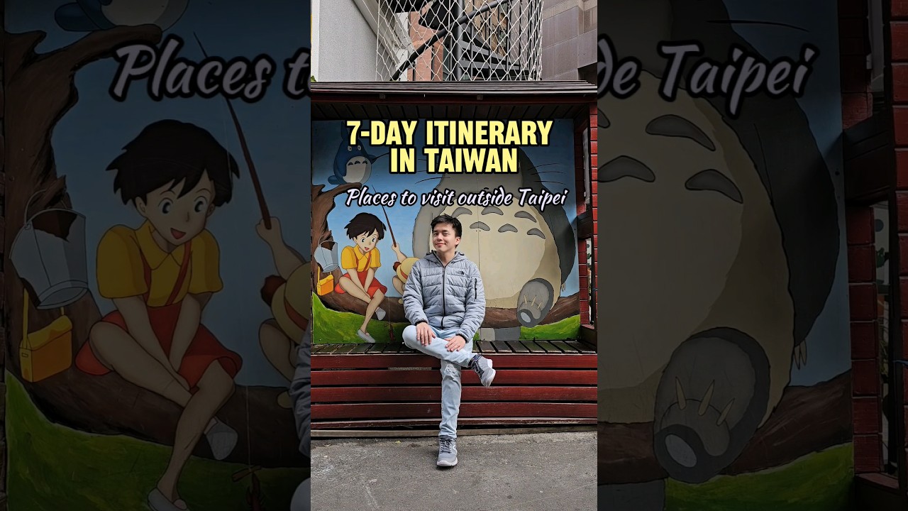 7-Day Itinerary in Taiwan (mostly outside Taipei)#taiwan #taichung #kaohsiung #taipei #sunmoonlake