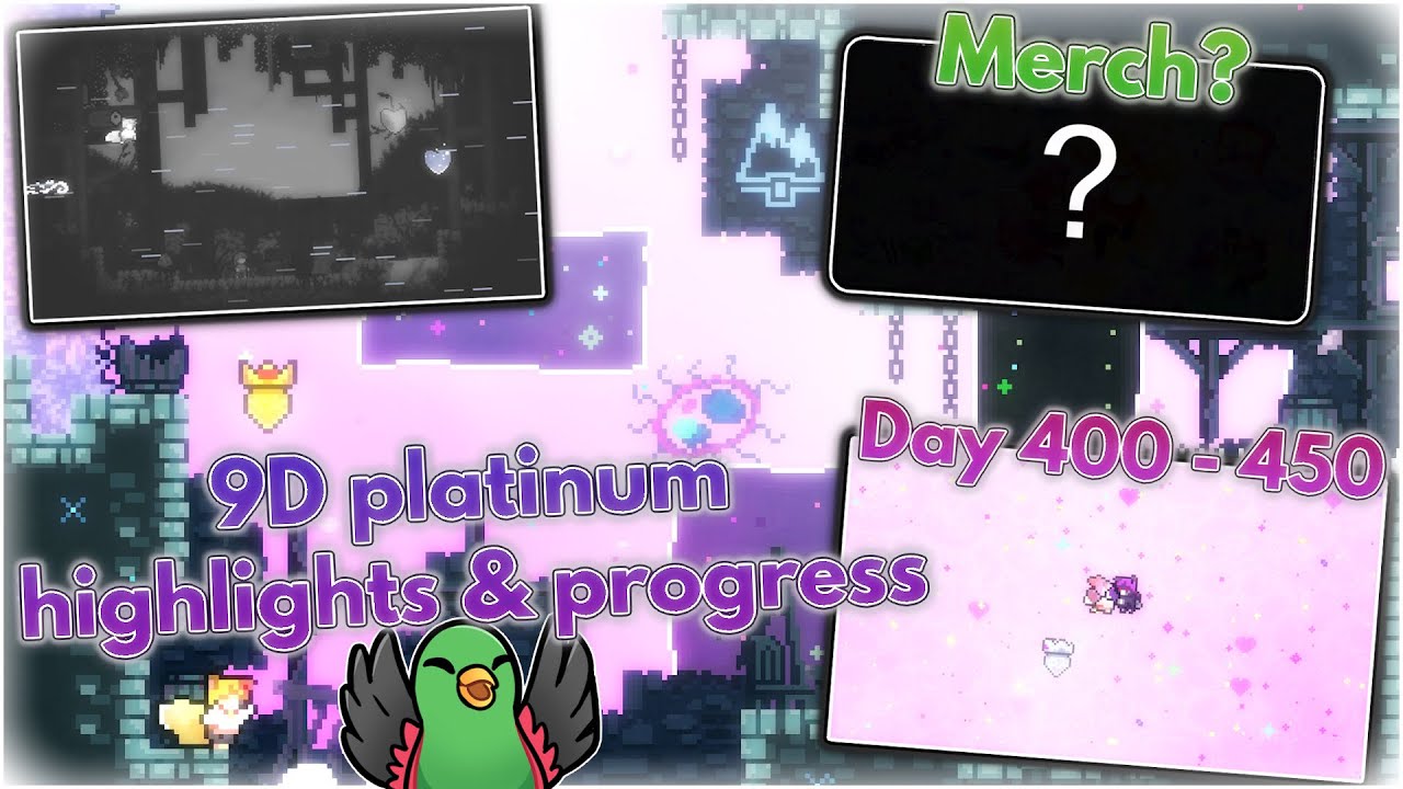 NEW WORLD RECORD, 1 DEATH RUN AND MERCH! | 9D Platinum Grind Progress & Highlights - Day 400 to 450