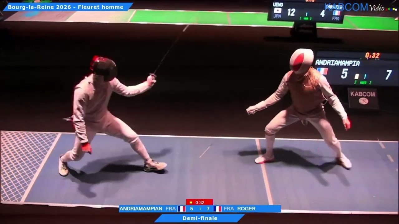 Hauts-de-Seine French Cup 2026 SMF - L4 - Jules Andriamampianina FRA v Wallerand Roger FRA