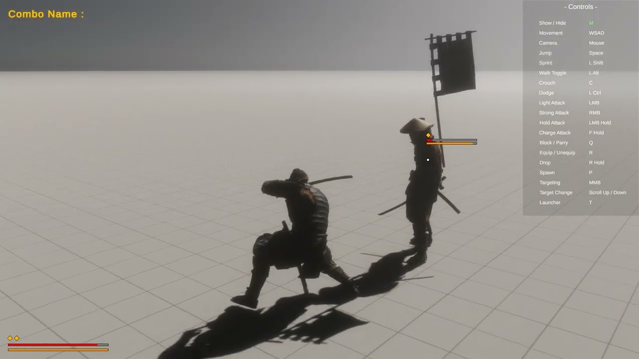 Combat System Template - Demo (Ghost Of Tsushima)