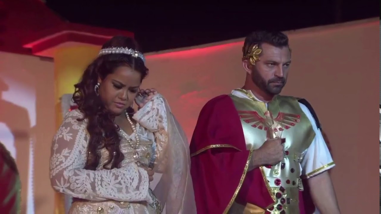 Cenas pilatos e Herodes paixão de Cristo 2018