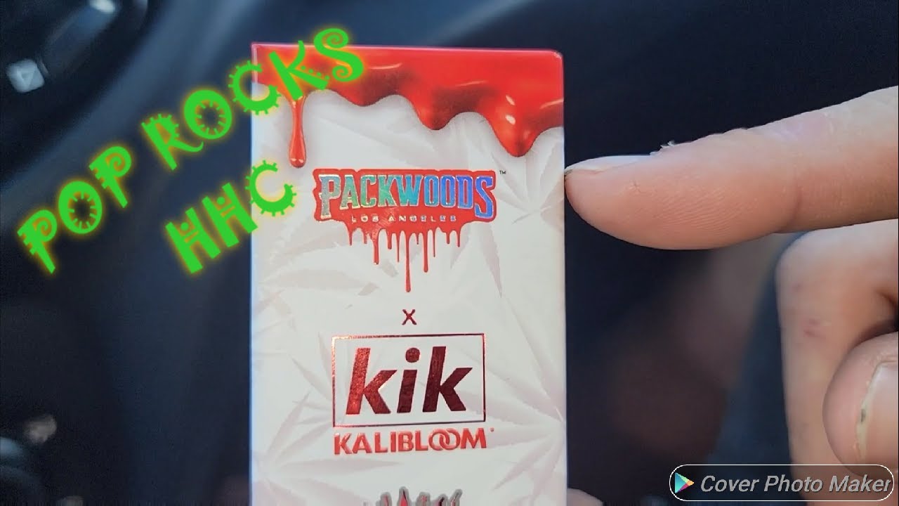Reviewing the PACKWOODS&times;KIK POP ROCKS HHC DISPOSABLE VAPE PEN