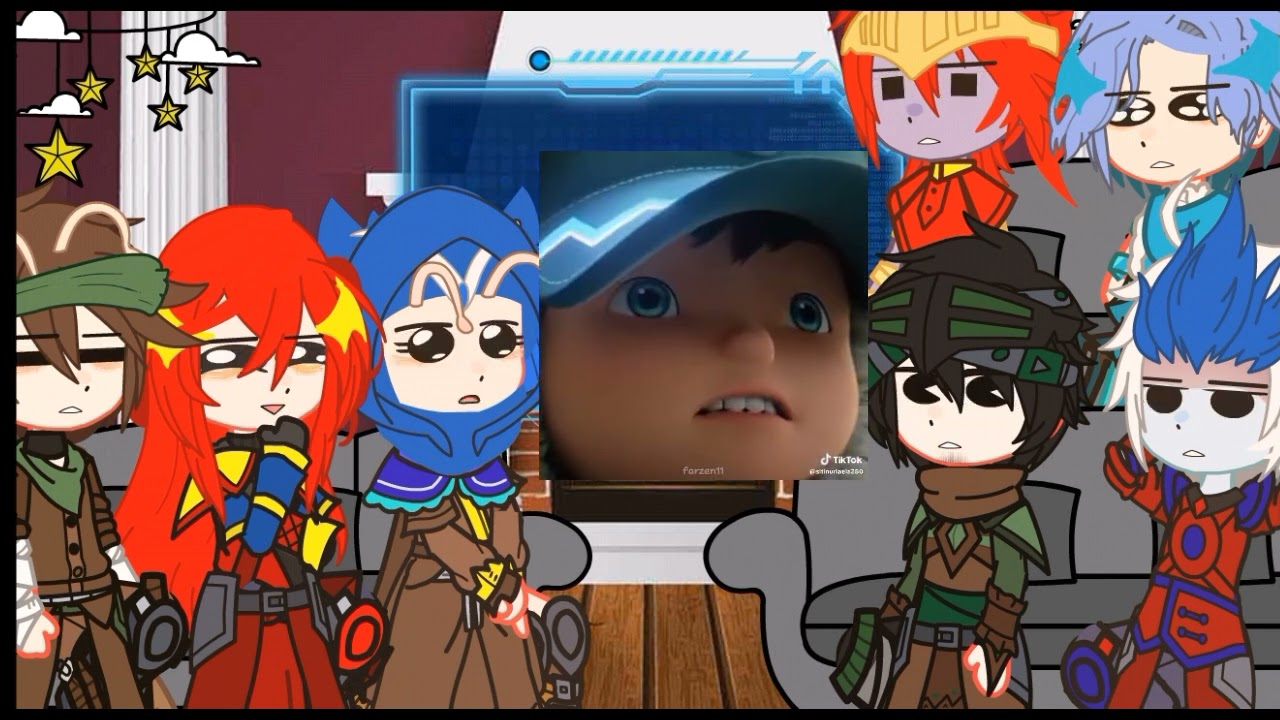 elemental's original owner react to Boboiboy elemental #gacha #boboiboy ‼️‼️