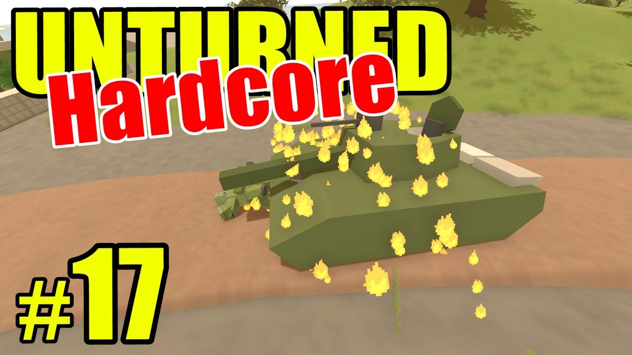 Unturned HARD Mode - TANK RAGE - Ep. 17 (Overgrown 3+ Map)